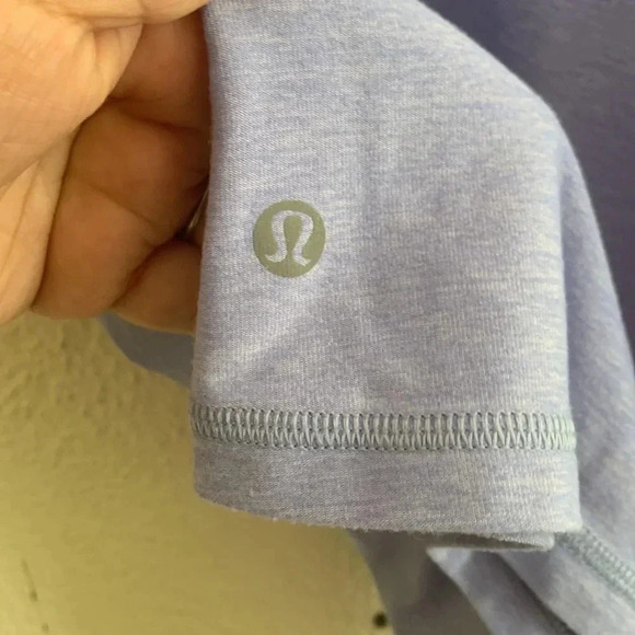 Lululemon Inspiration Tank II Heathered Lullaby / Ace Spot Lullaby Black Size 4 - Picture 10 of 10